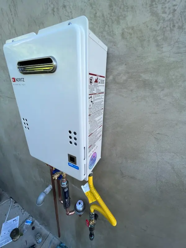 Tankless water heater installation for Caldwell homes